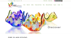 Desktop Screenshot of fireglassstudio.com