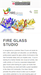 Mobile Screenshot of fireglassstudio.com